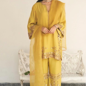 SHORT PLAZO SUIT